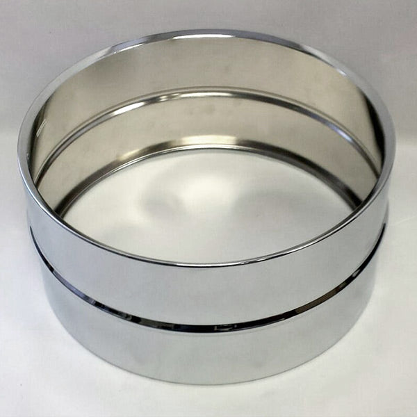 Chrome over Steel Shell Undrilled - 6.5 x 14